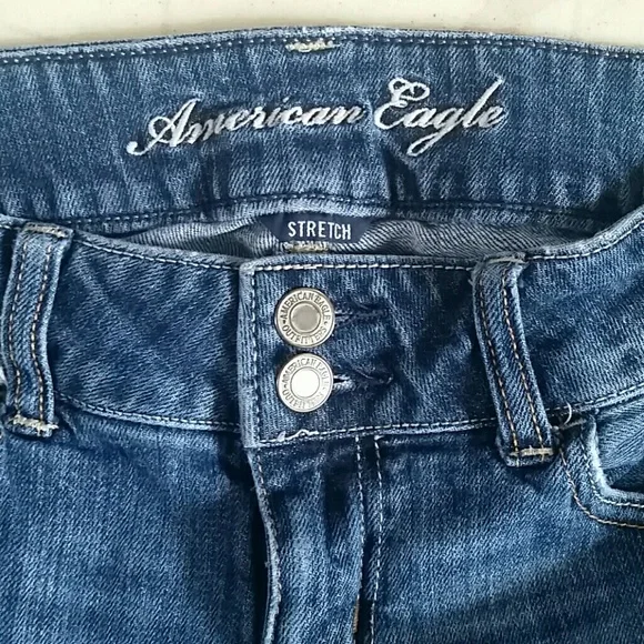 American Eagle Outfitters Women's Boot Cut Jeans - Blue - Picture 3 of 6